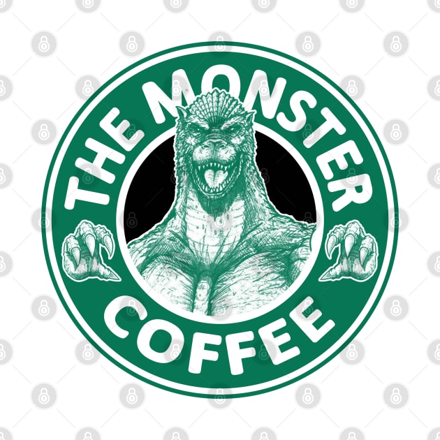 THE MONSTER COFFEE by canzyartstudio