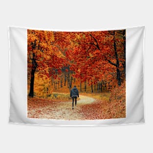 Autumn Forest/ Walking in the Fall Forest Tapestry