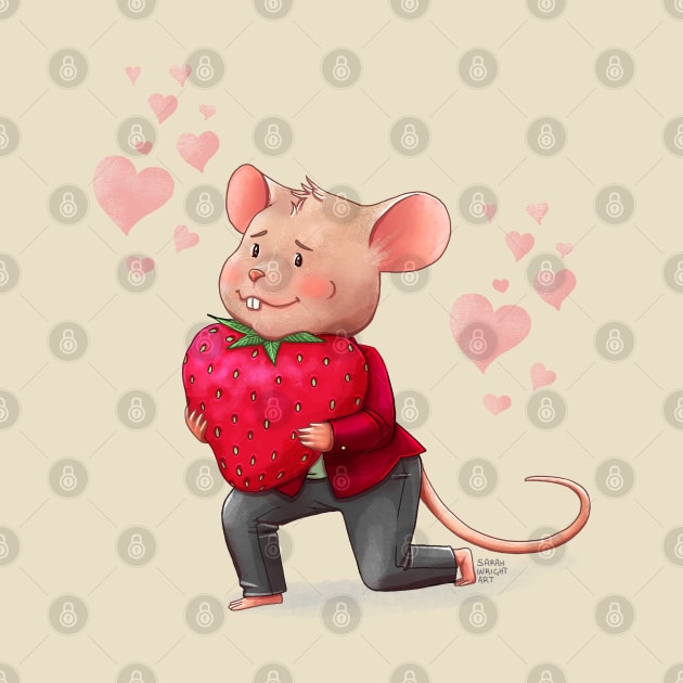 Mouse Valentine by SarahWrightArt