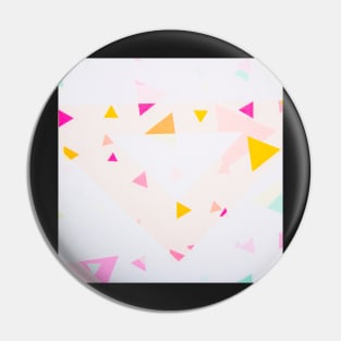 Minimal Colorful Abstract Pattern Pin