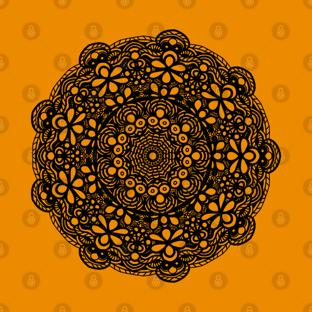 Circular Mandala by Danispolez_illustrations