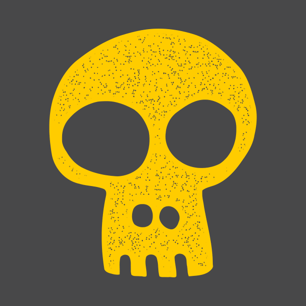 Yellow Skull by AKdesign