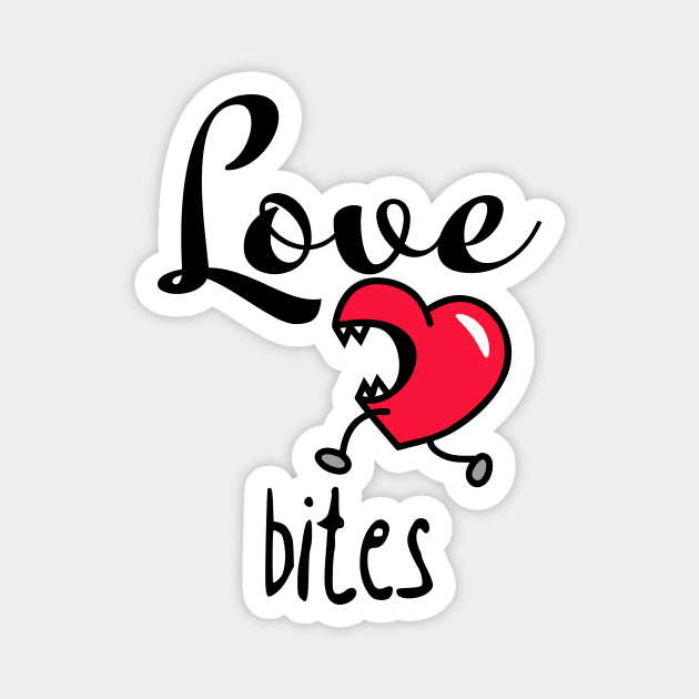 Love bites Magnet by schlag.art