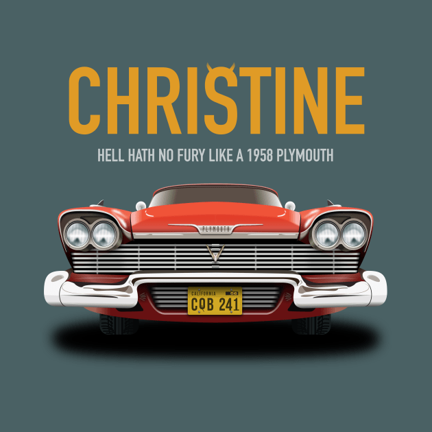 Christine - Alternative Movie Poster by MoviePosterBoy