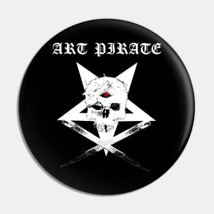 Art Pirate Bathory Logo Pin