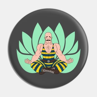 Yoga man Pin