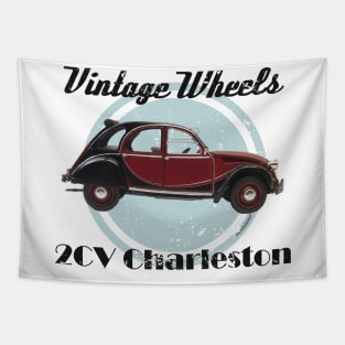 Vintage Wheels - Citroën 2CV Charleston Tapestry