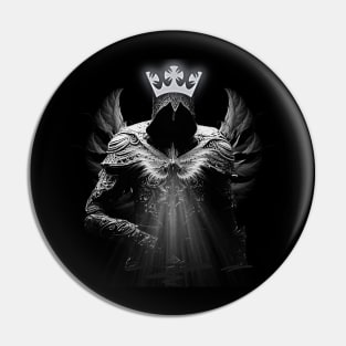 Shadowed Crown Pin