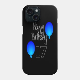 happy birthday 17 Phone Case