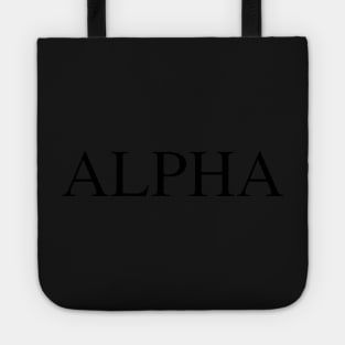 Alpha Tote