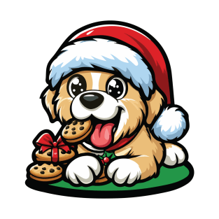 Puppy Christmas Cookies T-Shirt