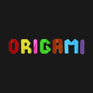 Colorful origami T-Shirt