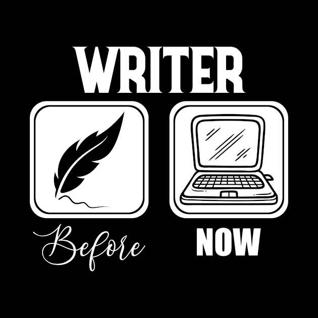 Writer Before Now by LetsBeginDesigns