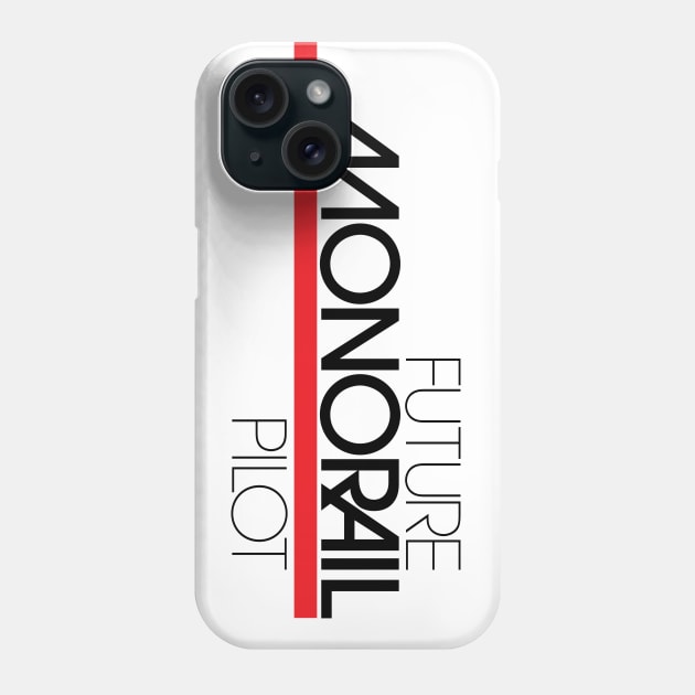 Future Monorail Pilot Phone Case by GoAwayGreen