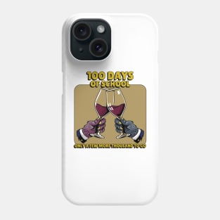 100 Days of School Fiesta Phone Case