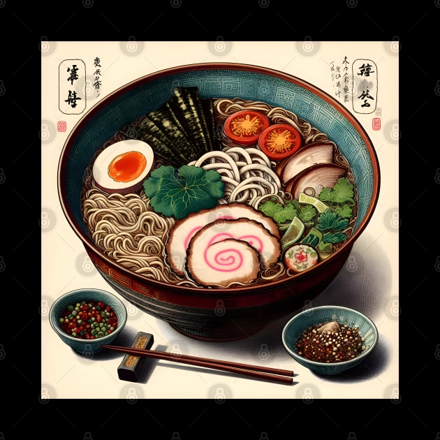 ramen bowl by vaporgraphic
