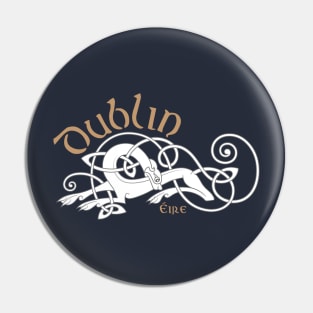 Dublin, Ireland Celtic Design Pin