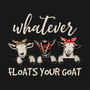 Furry Friends Chic Goat Tee for Animal Lovers Everywhere T-Shirt