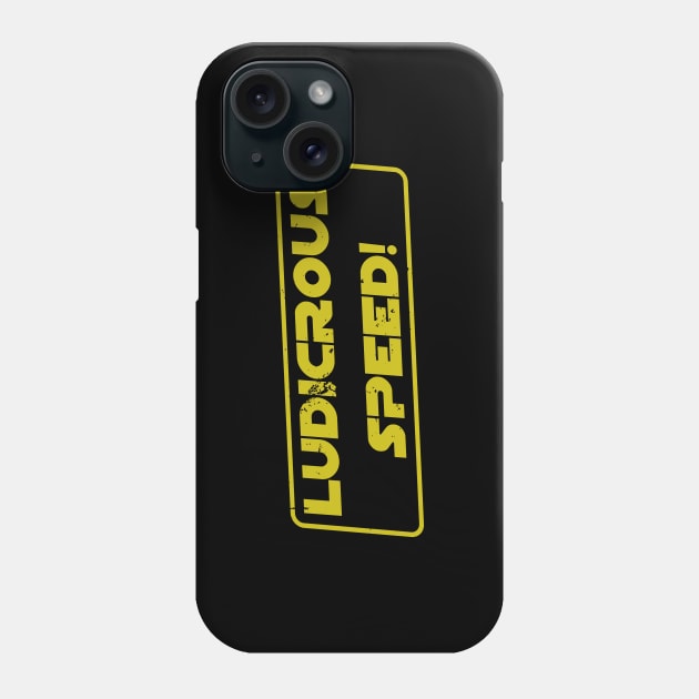 Ludicrous Speed, Go! Phone Case by SALENTOmadness