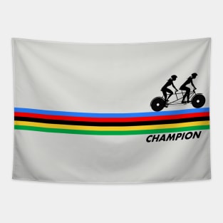 Women's Tandem Racing World Champion Tapestry