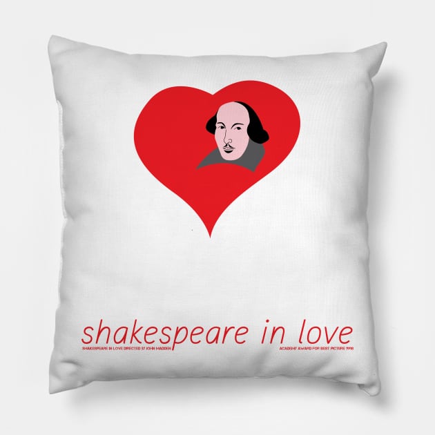 Shakespeare in love Pillow by gimbri