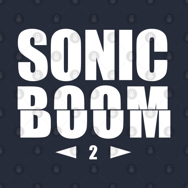 Retro Arcade Game "Sonic Boom" by CandyApparel