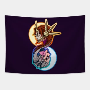 leona y diana Tapestry