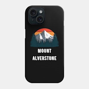 Mount Alverstone Phone Case