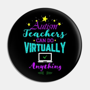 Autism Teachers Can Do Virtually Anything Distance Learning Pin