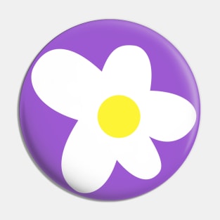 Non Binary Flower Pin