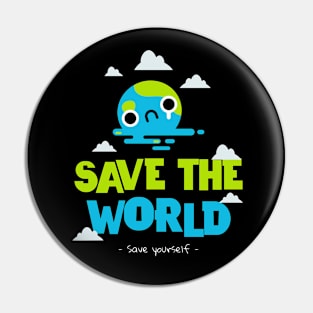 Save The Planet Earth Day Go Green Environmentalist Environment Pin