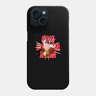 One Punch Saitama Punch Pose Phone Case