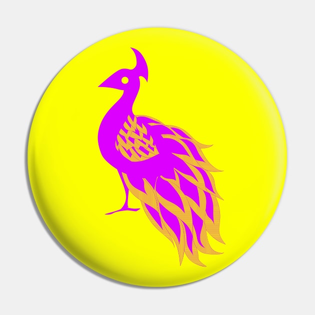 bright peacock bird in phoenix mariachi ecopop Pin by jorge_lebeau