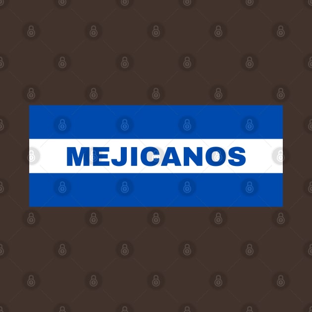 Mejicanos City in El Salvador Flag Colors by aybe7elf