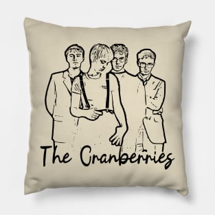 the cranberries, band rock Pillow