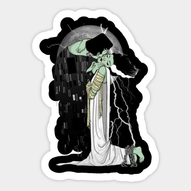 Discover love beyond death - The Kiss - Sticker