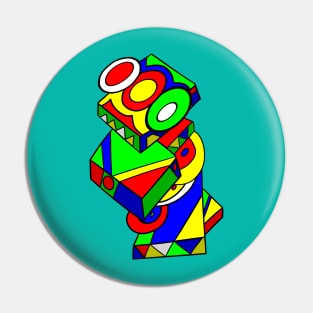 Bright Totem Pin