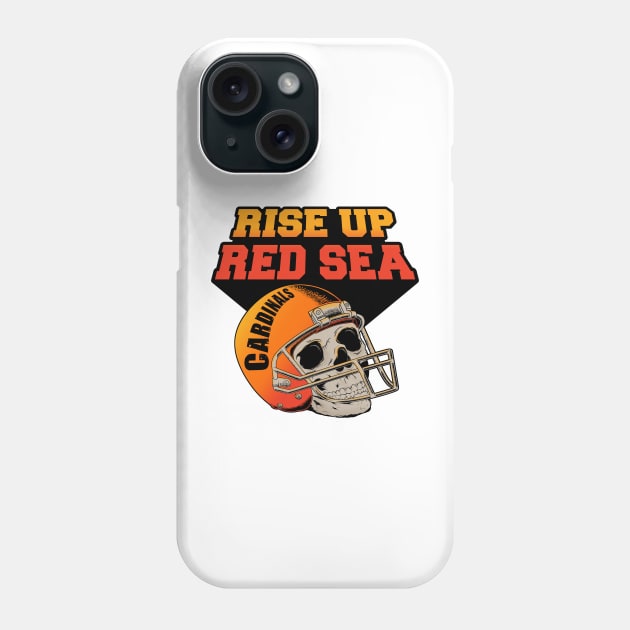 RISE UP RED SEA Phone Case by BURN444