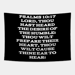 Psalm 10:17 Bible Verse Text (KJV) Tapestry