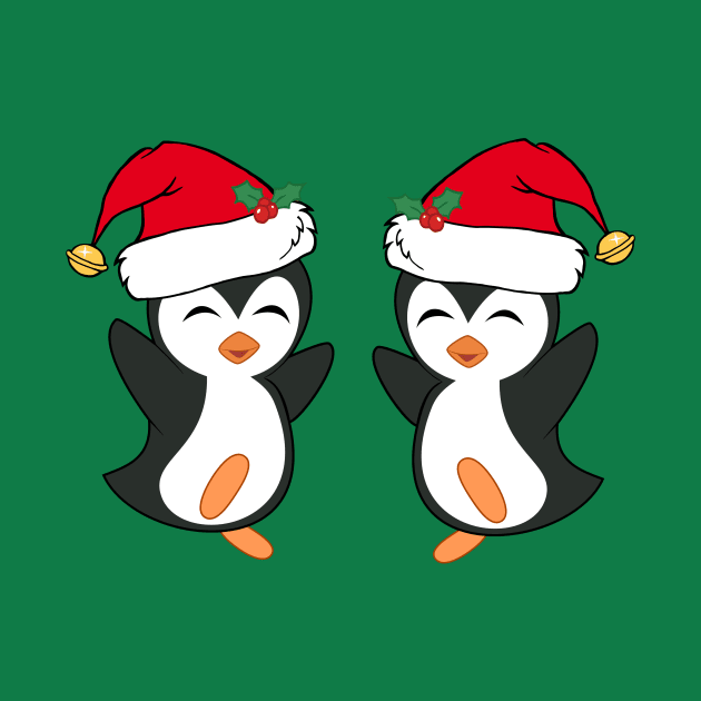 Cute Christmas Penguins by epiclovedesigns