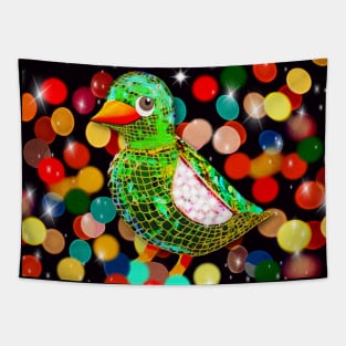 Funny Valley Net Bird Tapestry