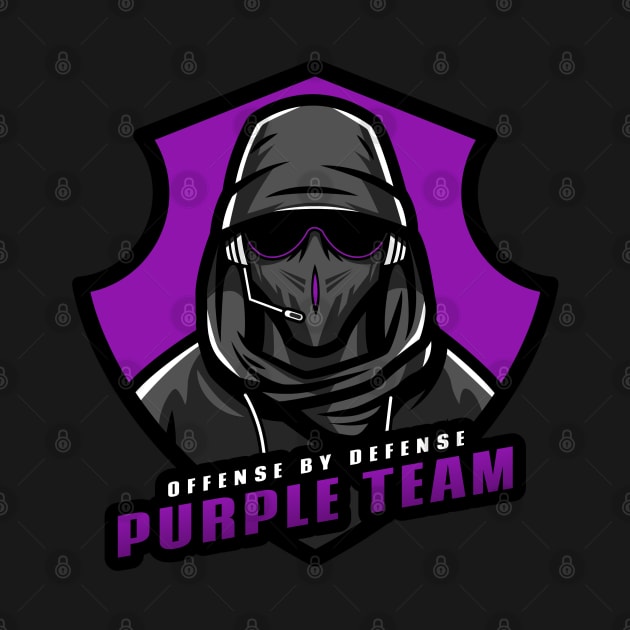 Purple Team | Hacker Design by leo-jess