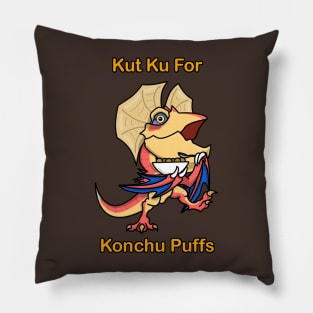 Konchu Puffs Chibi Pillow