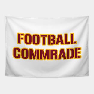 Football Commrade - White 1 Tapestry