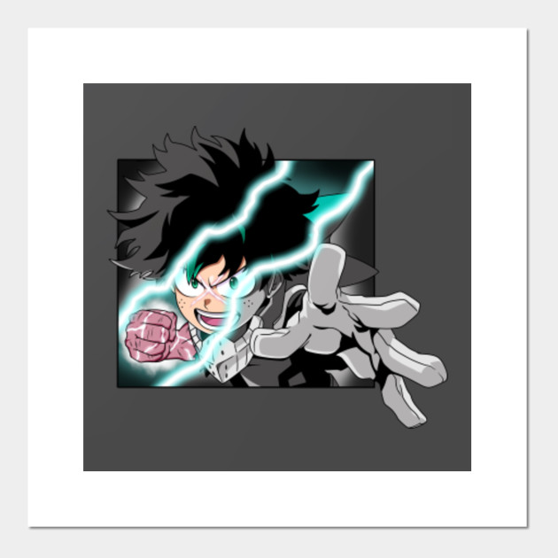 Detroit Smash My Hero Academia Poster E Stampa Artistica Teepublic It