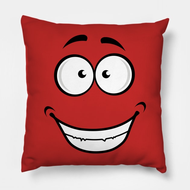 smile Pillow by Rizstor