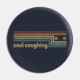 Soul Coughing Cassette Stripes Pin