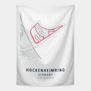 hockenheim simple track Tapestry