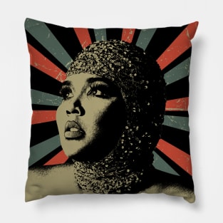 Lizzo || Vintage Art Design || Exclusive Art Pillow