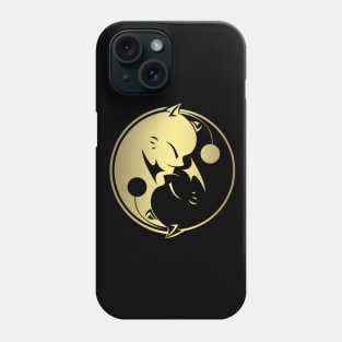 Moogle Gold Yin Yang Phone Case